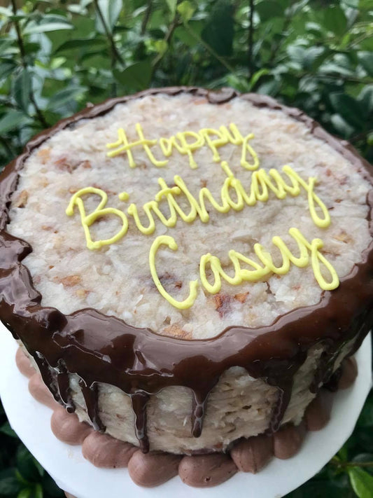 6" German Chocolate Cake