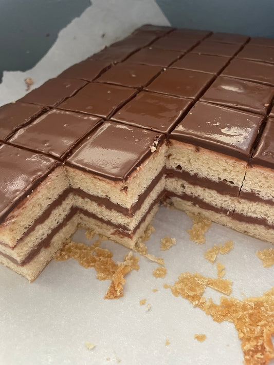 Chocolate Doberge Squares
