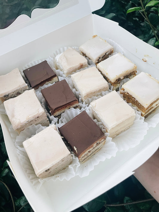 DF/Vegan Fall Inspired Doberge Squares