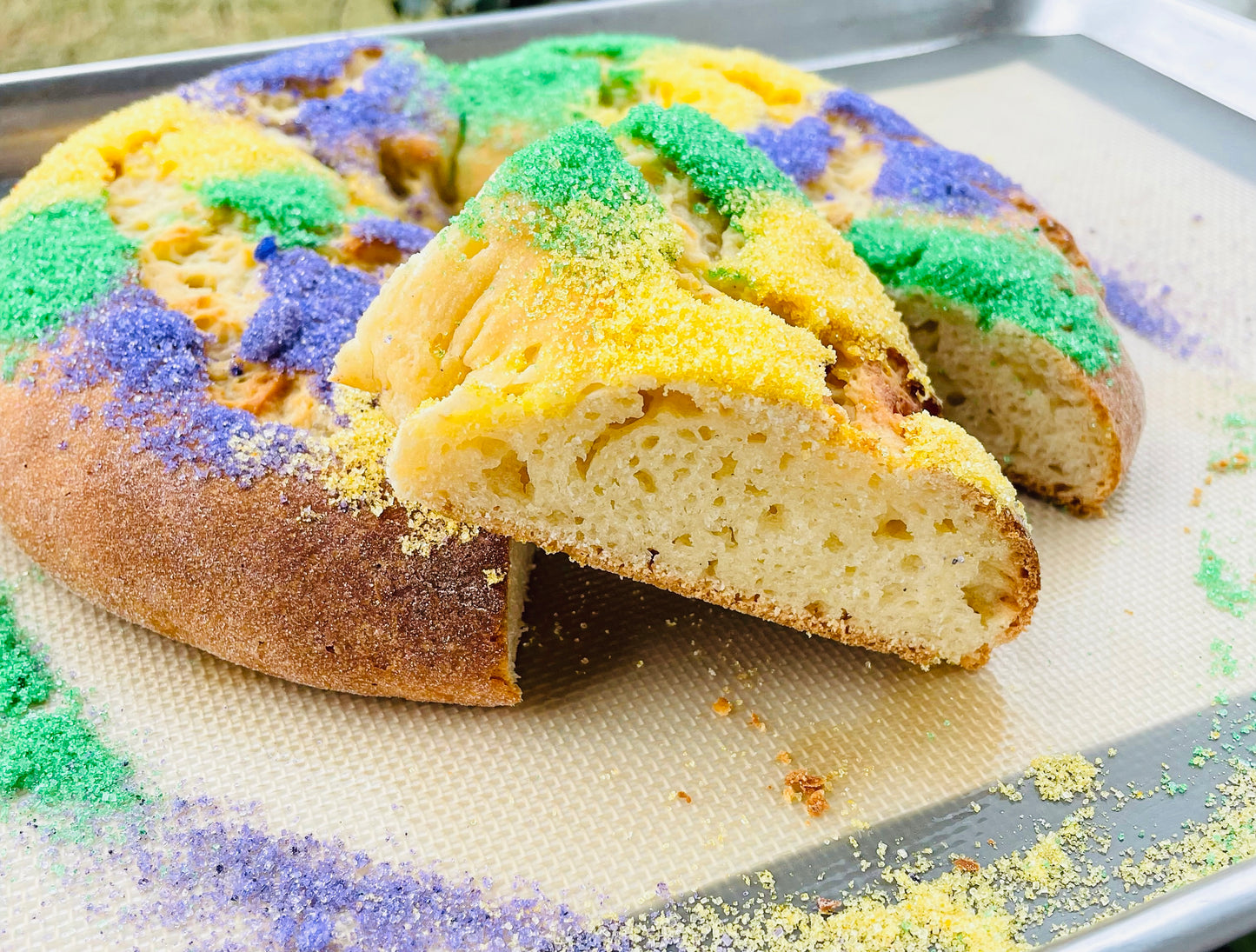 Brioche King Cake